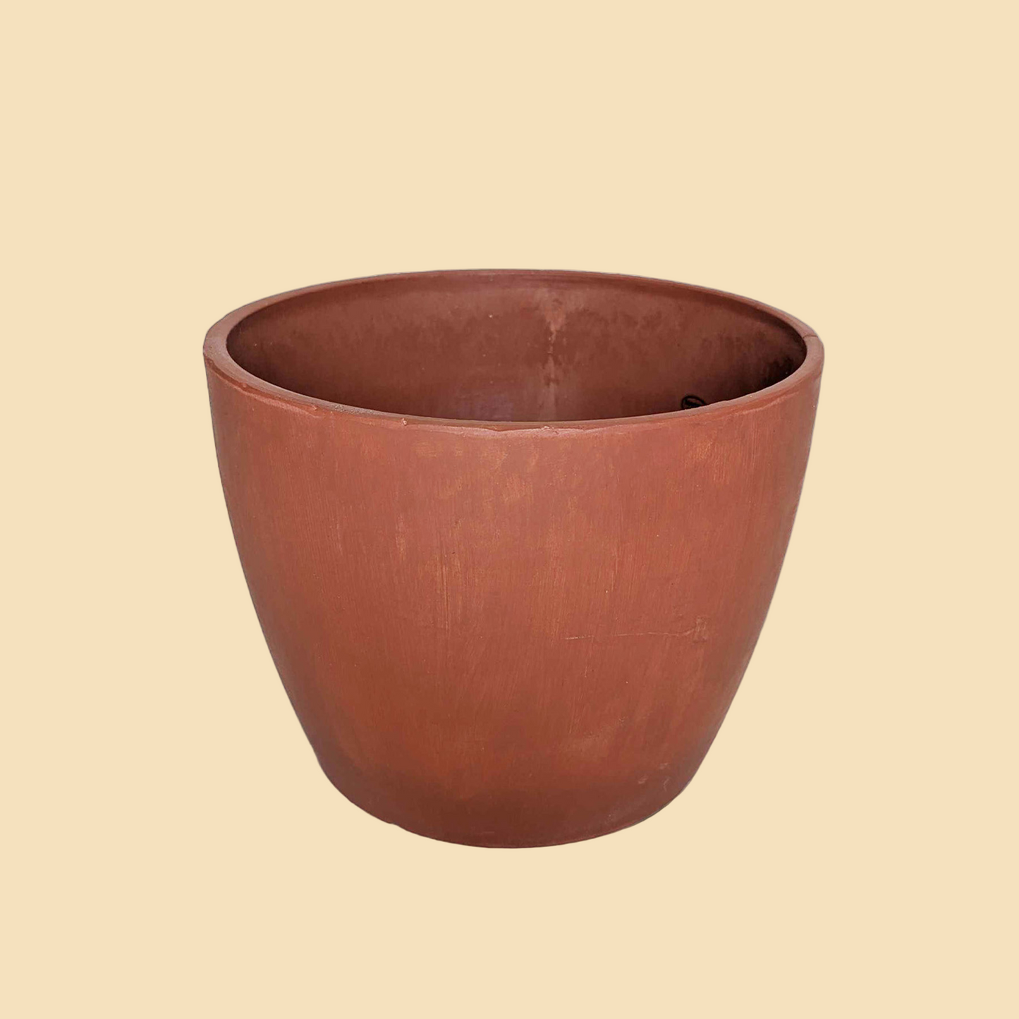 Black & Terracotta Eco Pots