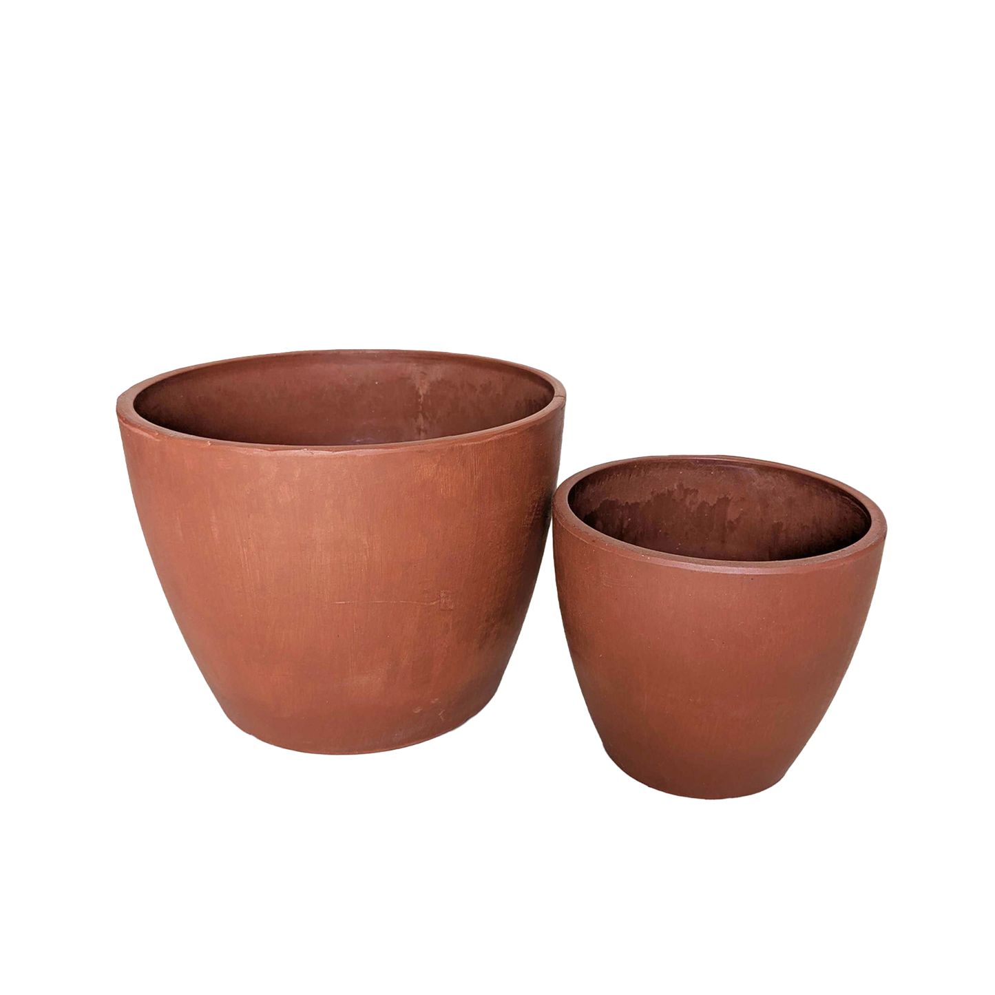 Black & Terracotta Eco Pots