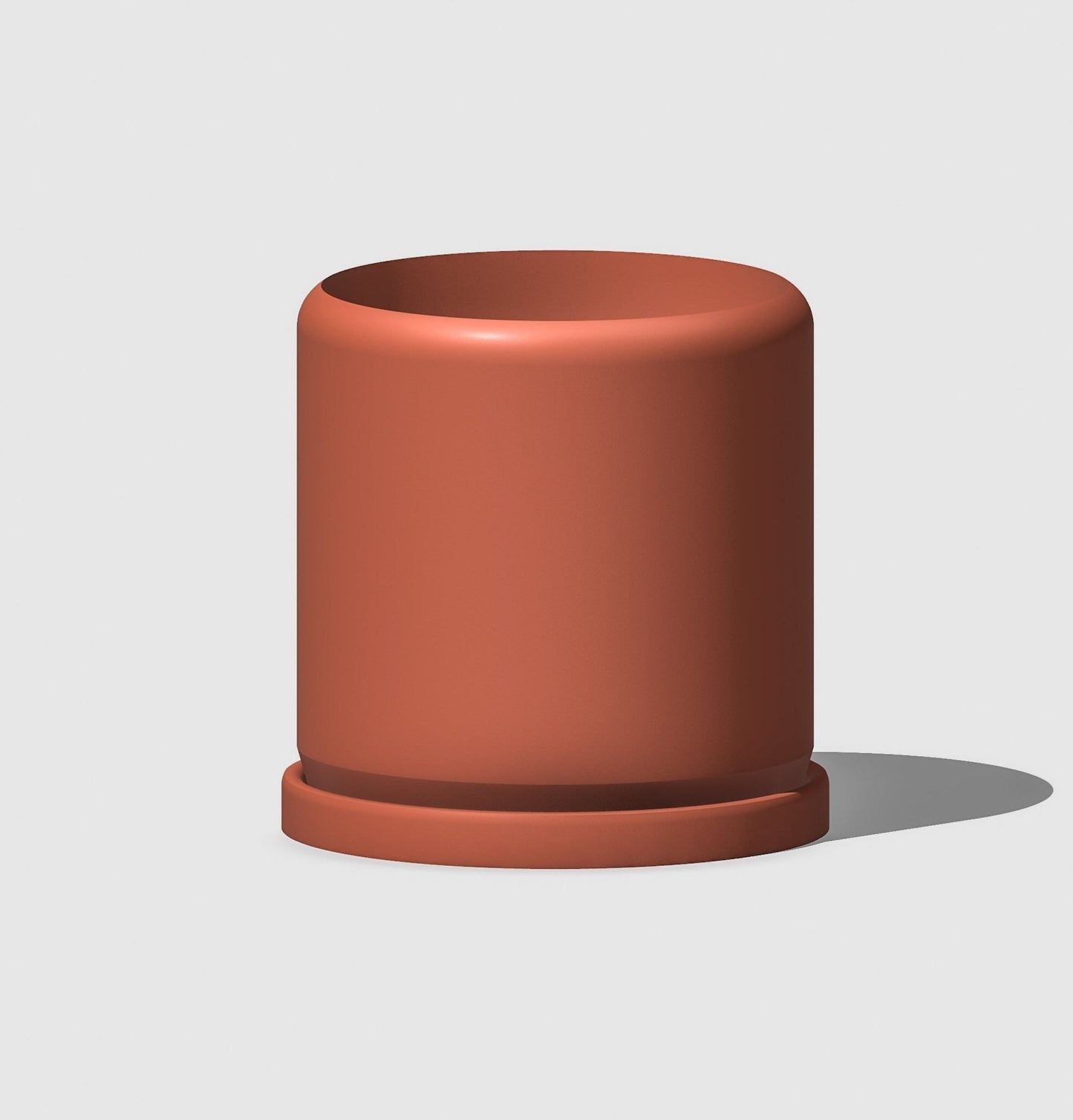 3D-Printed Round Planter