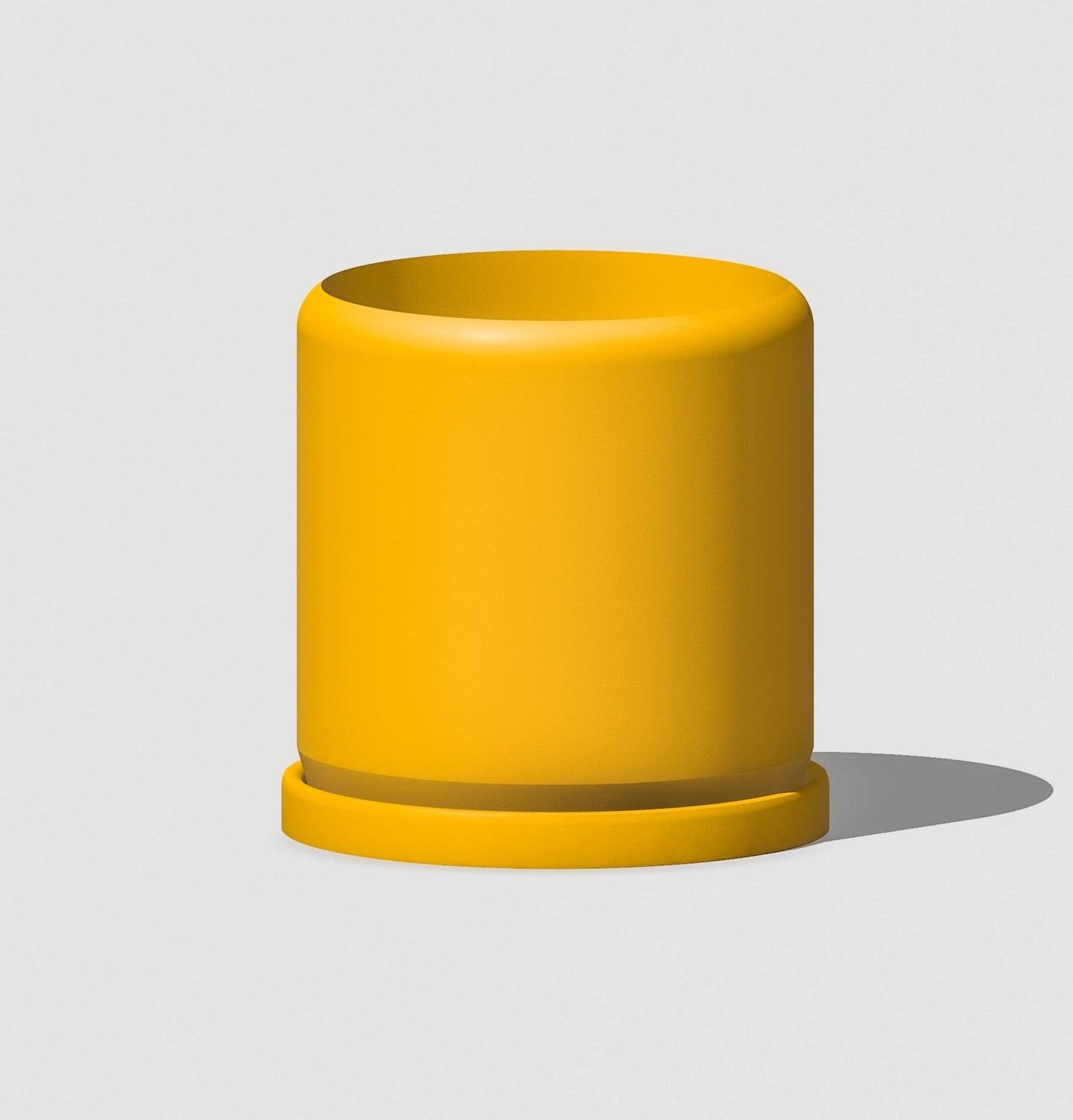 3D-Printed Round Planter