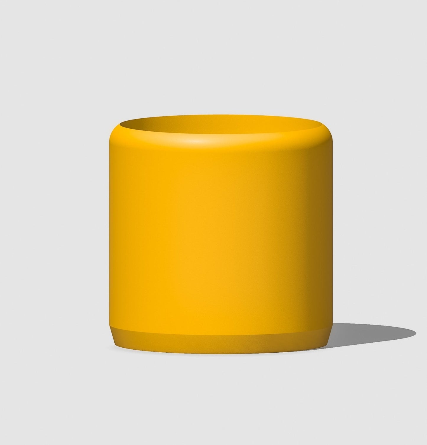 3D-Printed Round Planter